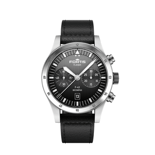 Flieger F-43 Bicompax  Black AS / Front