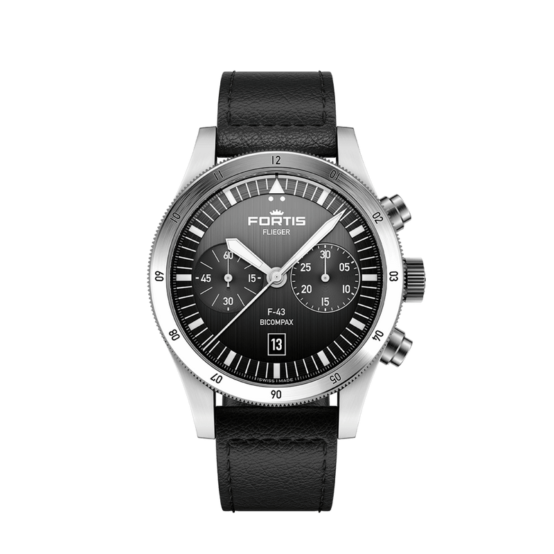 Flieger F-43 Bicompax Black AS / Front