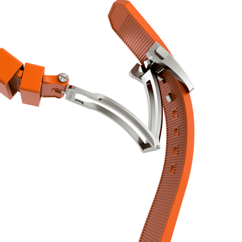 Horizon Strap Amber Orange | 21mm